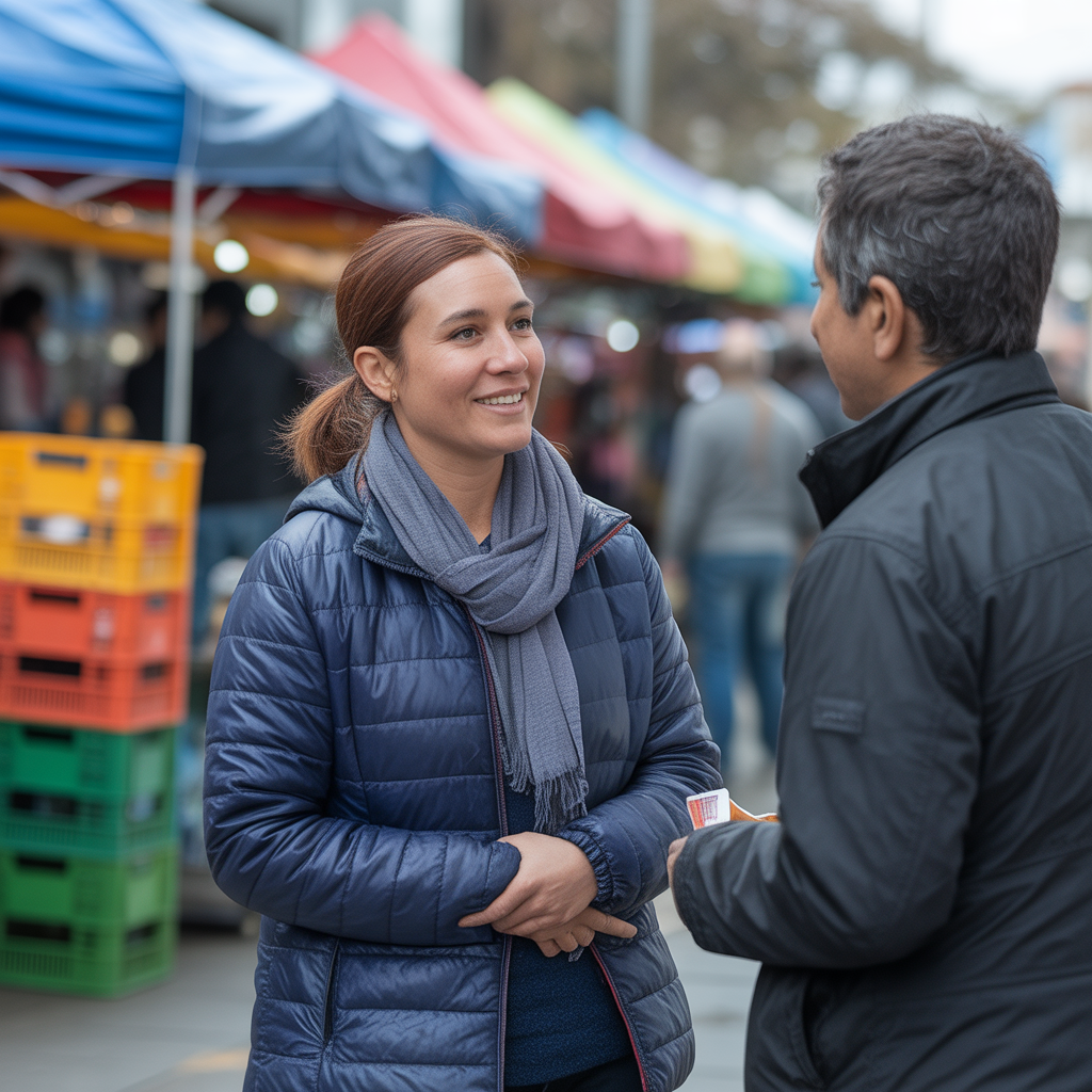 Intervención en Feria Libre